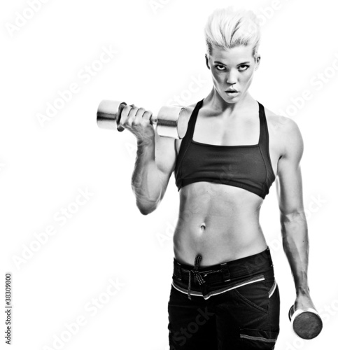 Photo: fitness girl fitness girl
