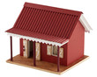 Image : maquette case cr�ole, �le de la R�union