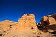 Djinn Blocks Petra, Lost rock city of Jordan.UNESCO world herita