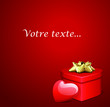 Carte message d'amour Saint Valentin Carte message d'amour Saint Valentin