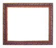 frame on a white background