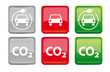 Buttons co2 - e-auto Ladestation