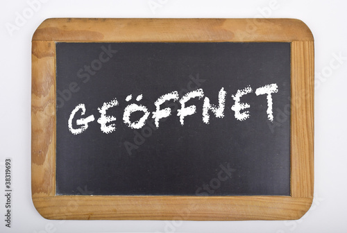 Foto: Geöffnet Geöffnet
