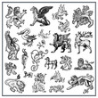 Heraldic beast collction