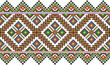 embroidered good like handmade cross-stitch pattern