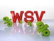 Winterschlussverkauf WSV 3D Schriftzug Winterschlussverkauf WSV 3D Schriftzug