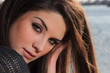 portrait of a beautiful young woman