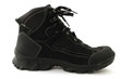 isolated black boot on white background