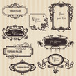 Vintage frames and design elements - with place for your text