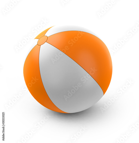 Illustration: Der Strandball Der Strandball