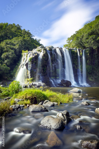 Photo: Cascade Nicole - Ile de La Réunion Cascade Nicole - Ile de La Réunion