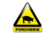 Panneau porcherie