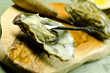 raw oysters on half shell