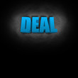 3D Text Concept Deal