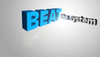 3D Text Concept Beat The System