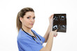 Foto: woman doctor in hospital woman doctor in hospital