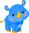 Fun zoo. Rhino