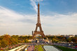 Tour Eiffel vue du Trocadero