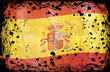Grunge flag  Spain