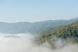 fog and mountain in Pai