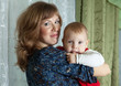 mother with child in home mother with child in home