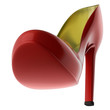 Red shoe
