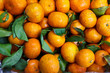 Oranges on the food market for background,Thailand