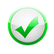 Yes glossy green button