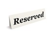 reserved