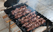 Pork Kebab on grill Pork Kebab on grill