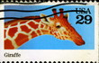 Giraffe. Us Postage.