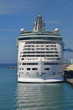 Cruise ship in port
