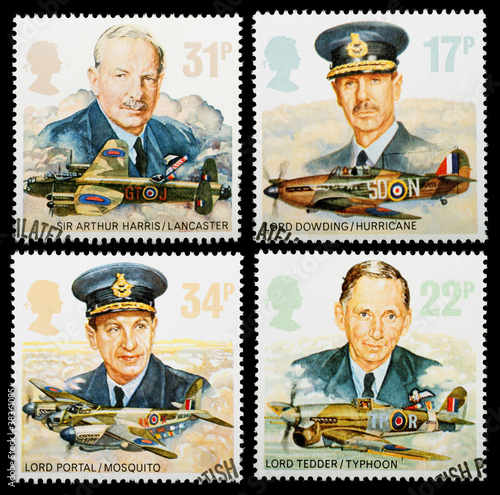 Photo: Royal Air Force Postage Stamps Royal Air Force Postage Stamps