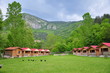 wooden huts at nature wooden huts at nature