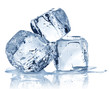 Photo: Three ice cubes Three ice cubes