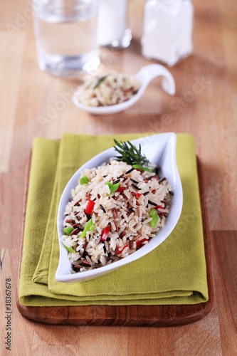 Photo: Mixed rice Mixed rice
