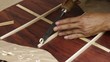 making guitar,shape back bar