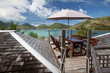 Terrasse sur l'ilet Pinel à Saint Martin (Côté Français)
