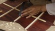 making guitar,shape back bar