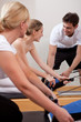 People at the fitness center