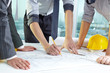 Foto: Architect’s teamwork Architect’s teamwork