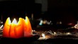 large flickering candle 30 seconds