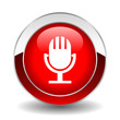 On air vector button