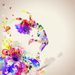 Vector: Summer dance Summer dance
