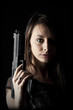 Sexy Gun Woman