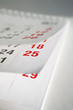 Calendar fragment