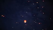 Chinese flying lanterns