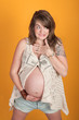 Photo: Scared Pregnant Woman Scared Pregnant Woman