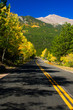 Colorado Road In Fall