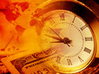 Time and money. Finance concept.
